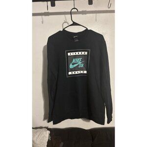 Nike SB Crewneck Sweatshirt Men’s Long Sleeve Crewneck Black Size Large